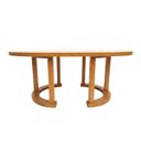 Ver imagem 2 de Mesa de Centro Adelle Madeira Maciça Cor Nozes Envernizada Estilo Moderna Casa Decorada Mesa Baixa