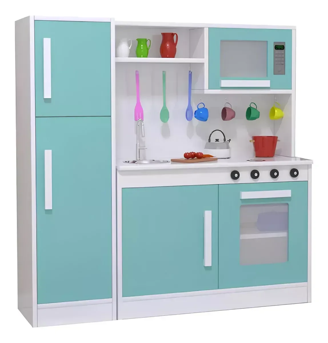 Cozinha Infantil Perfeita com Geladeira 2 Portas - 2