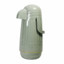 Ver imagem 1 de Garrafa Térmica Valentina 1L Verde Sage com Pressão e Detalhes Dourados