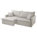 Ver imagem 3 de Sofá Cama Flora 02 Módulos de 120cm Br 15cm Meu Sofá Online