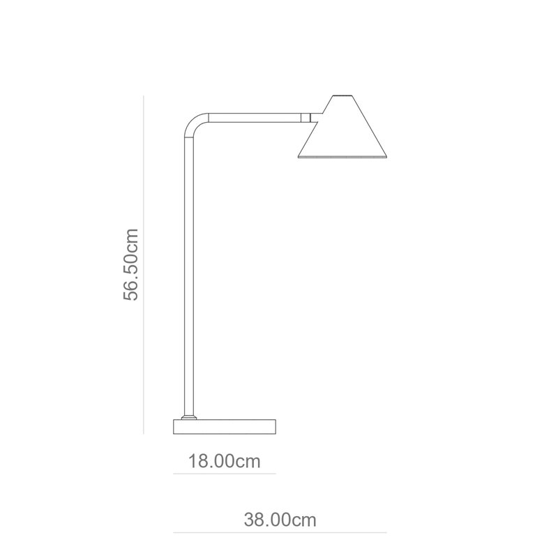 Luminaria de Mesa Led Metal Preto 3w 3000k Dakota - 3