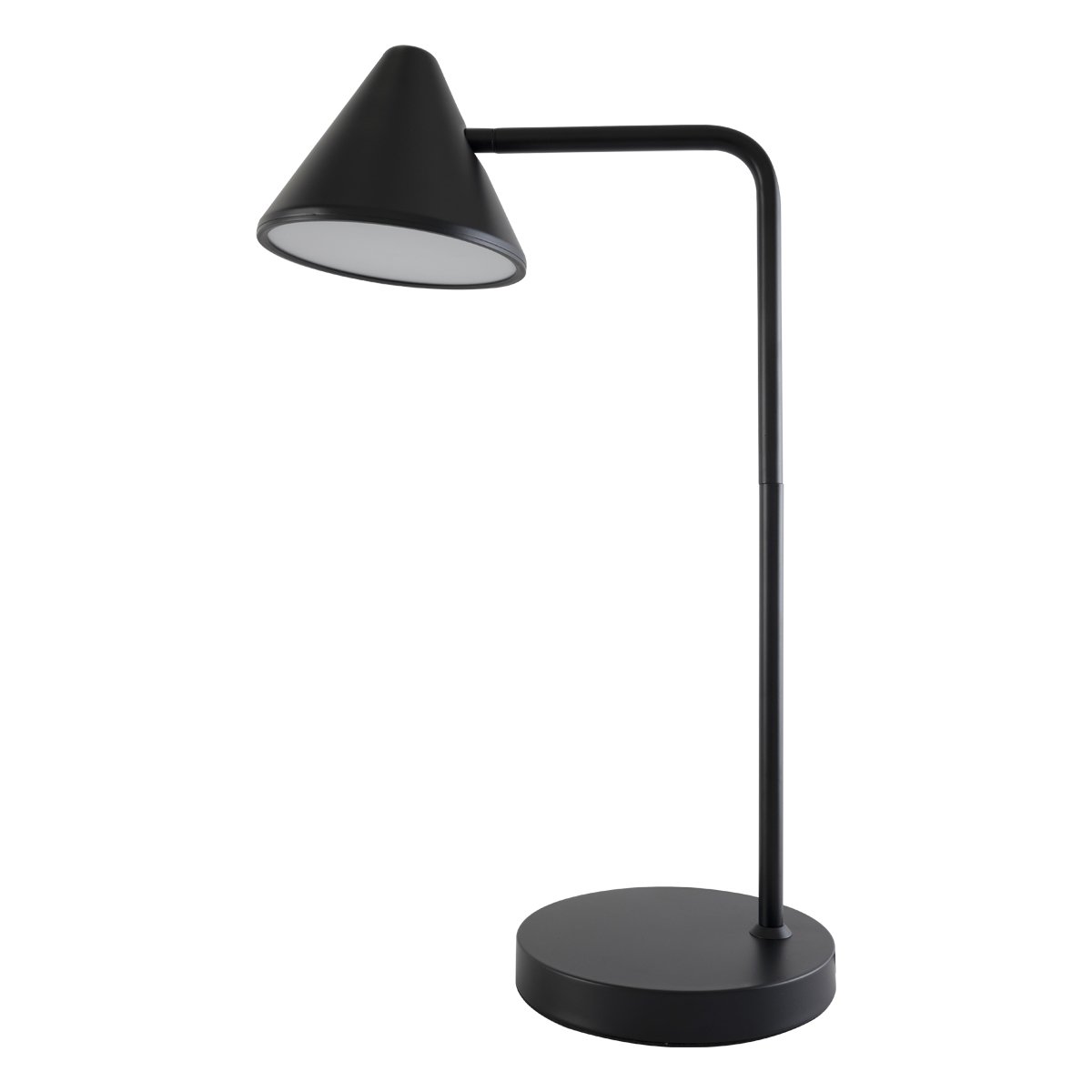 Luminaria de Mesa Led Metal Preto 3w 3000k Dakota