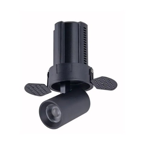 Spot Led Emb. Aiva no Frame 24° Irc97 12w 2700k Pt Nordecor