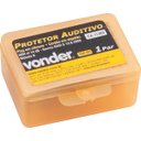 Ver imagem 2 de Protetor Auditivo Plug 14db Silicone Com Cordão Algodao Ca11