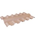 Ver imagem 1 de Cumeeira Central PVC Plan 88cm x 8cm Lux Telhas