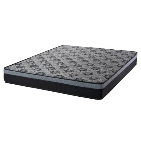 Colchão Casal Hellen Safira 198x158x20 - Preto/Cinza