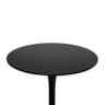Mesa Bistrô Saarinen Tulipa Redonda Preta 60cm Waw Design - 4