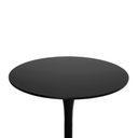 Ver imagem 4 de Mesa Bistrô Saarinen Tulipa Redonda Preta 60cm Waw Design