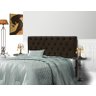 Cabeceira Embaixatriz Plus Casal 1400mm Suede Chocolate - Simbal - 3