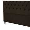 Cabeceira Embaixatriz Plus Casal 1400mm Suede Chocolate - Simbal - 2
