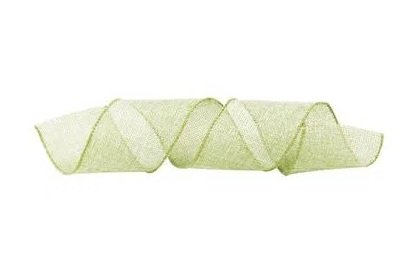 Fita Natalina de Juta Verde 6,3x 914cm - 2