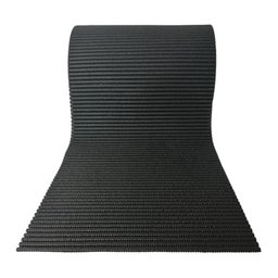 Passadeira Emborrachada Antiderrapante Preta 3 Metros X 65cm - 1 Passadeira Emborrachada Antiderrapante Preta 3 Metros X 65cm - 1