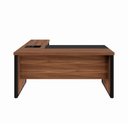 Ver imagem 4 de Mesa em L Executiva Diretor Direita 160cm x 170cm com Caixa de Tomadas e Porta Objetos