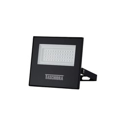 Refletor Taschibra Tr Led Slim 50w Preto Bivolt - 1