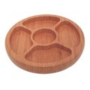 Ver imagem 2 de Gamela Petisqueira Bandeja Bamboo Mor Churrasco Servir 33cm Marrom