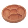 Gamela Petisqueira Bandeja Bamboo Mor Churrasco Servir 33cm Marrom - 2