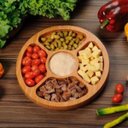 Ver imagem 6 de Gamela Petisqueira Bandeja Bamboo Mor Churrasco Servir 33cm Marrom