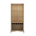 Ver imagem 5 de Cristaleira 2 Portas Madeira Maciça Natural Porta Louças