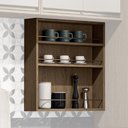 Ver imagem 3 de Balcão Aéreo de Cozinha Modulada Porta Condimentos Vitória