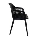Ver imagem 4 de Kit 10 Cadeiras Polipropileno Marcela Montreal Preta para Sala de Jantar ou Escritório
