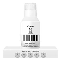 Tinta Canon Gi-16c Gi16c Preto|mega Tank Gx6010 Gx7010 Gx5010 | Original 167ml - 1