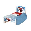 Ver imagem 2 de Cama Montessoriana Solteiro Infantil Adesivada Homem de Ferro com Grade de Proteção