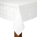 Ver imagem 1 de Toalha de Mesa Copa e Cia Unité Sirius Branco - 8 Lugares Quadrada 220 X 220 Cm