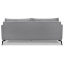 Ver imagem 6 de Sofá 2 Lugares 1,80m Estofado em Linho Cinza com Pés Metálicos - Living Lucadi Home