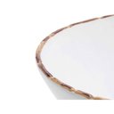 Ver imagem 3 de Tigela Saladeira 22cm Borda de Bambu Cerâmica Scalla 1ªlinha