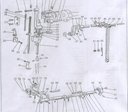 Ver imagem 4 de Pespontadeira Fixa, 2 Agulhas, Transporte Triplo, 46 Cm