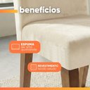 Ver mais imagens de Conjunto Sala de Jantar Mesa 1,60m Moove 6 Cadeiras Milano Viero