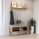 Ver imagem 6 de Sapateira Banco Oslo Pes em Madeira Hanover Artesano