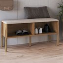 Ver imagem 2 de Sapateira Banco Oslo Pes em Madeira Hanover Artesano