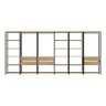 Guarda-Roupas Closet Modulado 405cm 6 Peças com 6 Gavetas e Cabideiros Multimóveis MP4322  - 5