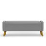 Recamier Bau Paris 1,40m Linho Cinza - Inova Decor Inova Decorações - 1