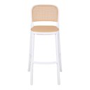 Ver imagem 2 de Banqueta Amis Polipropileno - Branco Or Design