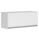 Ver imagem 1 de Armário Aéreo 80cm 100% Mdf 1 Porta Basculante Branco