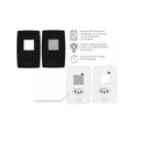 Ver imagem 3 de Luminária Luz de Emergência Led + Tomada 20a Embutir 4x2 Preto Dometek Diamond 4x2