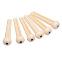 Ver imagem 1 de Pino para Cavalete de Violão Aço Csp1 Creme 6 Unidades