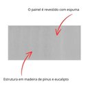 Ver imagem 2 de Painel Estofado Alanis King Size Madeira Maciça Suede Terracota Gat Magazine 195cm