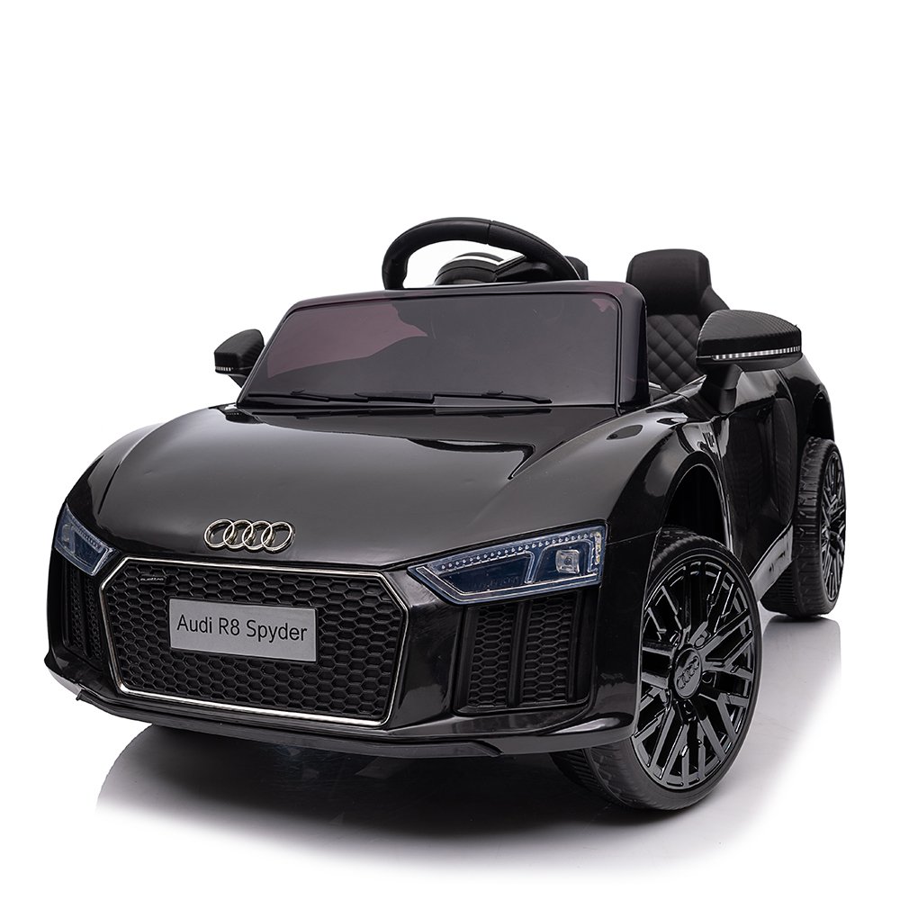 Carro Elétrico Infantil Audi R8 Preto 12v com Controle Remoto Zippy Toys