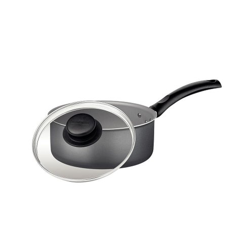 Panela Turim Alumínio Chumbo Antiaderente 1,4l + Cojunto de Garfo e Faca Ipanema 24pc - Tramontina