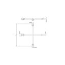 Ver imagem 2 de Chave de Roda Tipo Cruz Tramontina com Corpo Forjado em Aço Especial 17x19x21 mm com Espátula