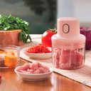 Ver imagem 2 de Triturador Processador Elétrico Alimentos Alho Cebola