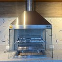Ver imagem 2 de Kit Churrasqueira Gourmet a Carvão 80cm Inox 304 com Suporte L