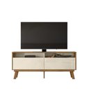 Ver imagem 2 de Rack Bancada para Tv até 65" Olinda 160cm Off White/amêndoa- Mabe Magazine
