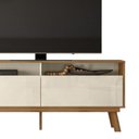 Ver imagem 3 de Rack Bancada para Tv até 65" Olinda 160cm Off White/amêndoa- Mabe Magazine