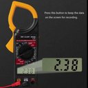 Ver imagem 5 de Alicate Amperímetro Digital Mini Ad-9005 200a Cat Iii Estojo