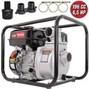 Ver imagem 1 de Motobomba À Gasolina 6,5hp 4t 196cc P/ Transferência de Água