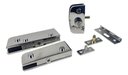 Ver imagem 4 de Kit 01 Instalação Porta de Vidro Pivotante V/a - Cromado - Aluminio